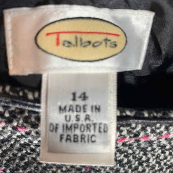 Ladies, Size 14, Talbots Plaid Skirt - Picture 4 of 5